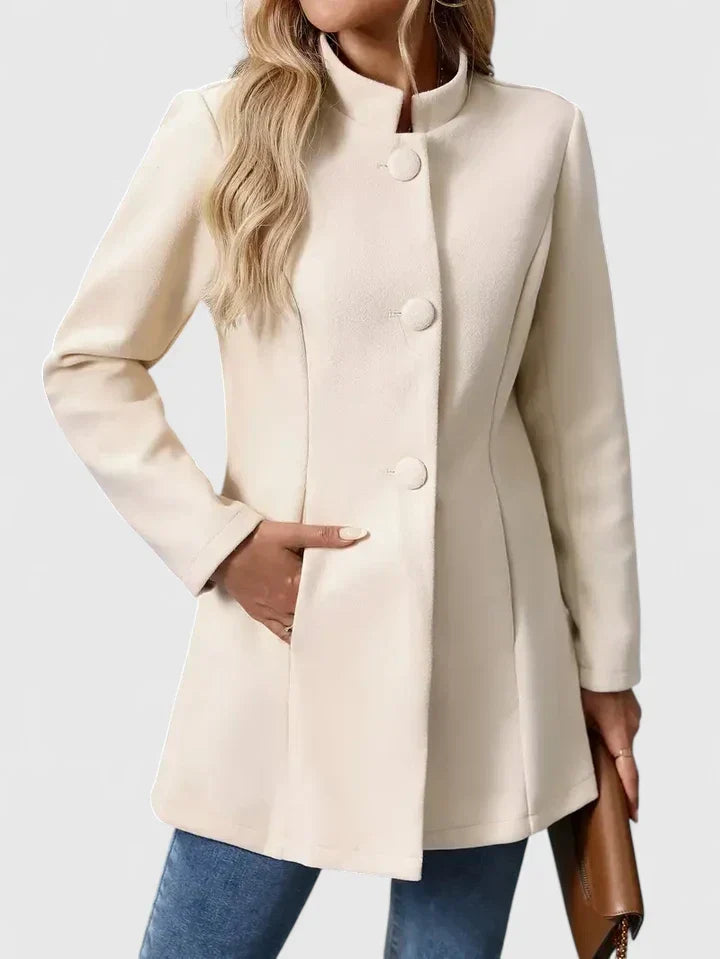 Carmelyssa Knäppjacka - Elegant Höstjacka Dam