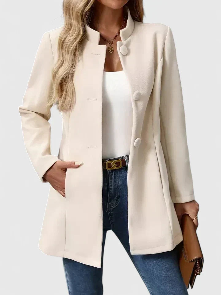Carmelyssa Knäppjacka - Elegant Höstjacka Dam