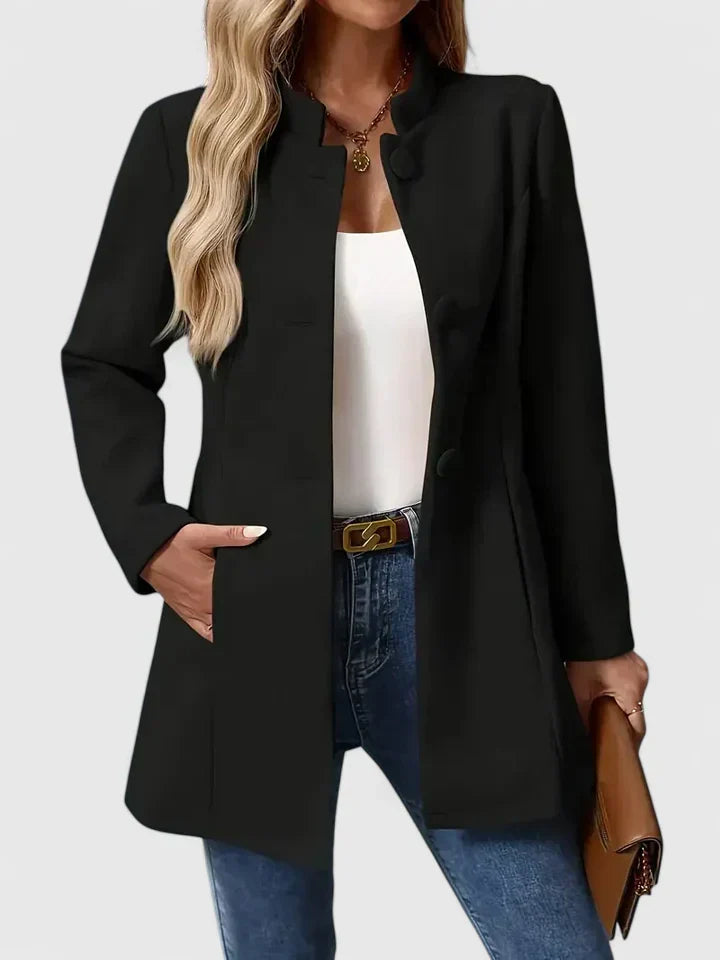 Carmelyssa Knäppjacka - Elegant Höstjacka Dam