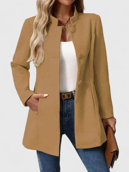 Carmelyssa Knäppjacka - Elegant Höstjacka Dam